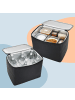 relaxdays Kofferraum Organizer in Schwarz - (B)90 x (H)30 x (T)40 cm