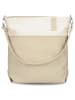 Zwei Jana J12 - Schultertasche 33 cm (papaya) in nubuk-linen