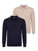 Felix Hardy Pullover in Beige-Navy