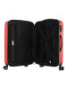 Hauptstadtkoffer Spree - Kofferset 3tlg Hartschalenkoffer Reisekoffer Erweiterung in Rot