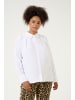 KAFFE curve Langarm - Hemd KChaila Loose fit in Optical White