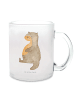 Mr. & Mrs. Panda Tee Tasse Otter Bauch ohne Spruch in Transparent