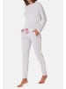 Schiesser Schlafanzug Casual Nightwear in Grau