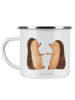 Mr. & Mrs. Panda Trinkbecher Igel Liebe ohne Spruch in Weiß