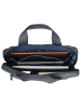 Leonhard Heyden Den Haag Aktentasche Leder 38 cm Laptopfach grau