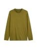 Marc O'Polo DfC Stehkragen-Longsleeve regular in Green Mustard