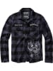 Brandit Hemd "Motörhead Check" in Schwarz