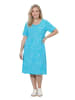 Ulla Popken Kleid in tiefes aqua