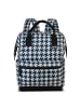 Punta City Style Daypack 37 cm in weiß-dunkelblau