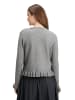 CARTOON Cardigan mit Rüschen in Grau