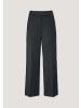 Hessnatur Wollhose Straight Leg in schwarz