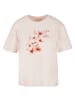 F4NT4STIC Tee Rosa Blumenzweig 3D in pink