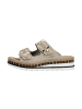 rieker Leder-Sandalen mit Keilabsatz „Montreux“ Beige