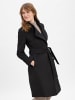 Marie Lund Mantel in schwarz - 0002