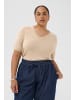 KAFFE curve Strickpullover KClizzy Regular fit in Feather Gray Melange