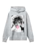 F4NT4STIC Hoodie Clara Bow Blowing Bubble Gum in grau meliert