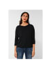 Street One Langarmshirt in Black
