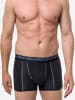 NUR DER Retro Boxer Retroshorts 3D-Flex Air in schwarz/denimblau