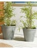 Beliani Outdoor Blumentopf VARI in Grau - (W) 45 x (H) 41 x (L) 45 cm