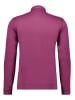 Ragman Softknit-Poloshirt mit Bund, Velvet Touch in Rot