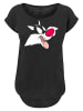 F4NT4STIC Long Cut T-Shirt Looney Tunes Sylvester' in schwarz