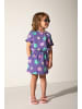 MOKIDA Kleid aus Sweatstoff mit kurzen Ärmeln in violett