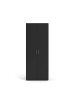 ebuy24 Kleiderschrank Petra Schwarz 79 x 50 cm
