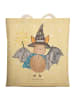 Mr. & Mrs. Panda Shopper Fledermaus Zauberer ohne Spruch in Gelb Pastell