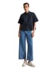 Marc O'Polo DENIM Kurzarm-Bluse relaxed in Blue Depths