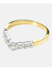 Diamant L'éternel Ring aus 375 Gelbgold