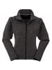 Maul Sport Strickfleecejacke Brixen in Schwarz