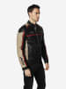KOROSHI Biker-leder-effektjacke in Schwarz