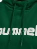 Hummel Hummel Cotton Kapuzenpullover Hmlgo Multisport Damen Atmungsaktiv in EVERGREEN