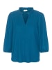 Kaffe Langarm-Bluse KAkatrine in Legion Blue