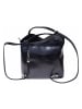 Florence Florence Schultertasche, Rucksack Leder schwarz ca. 28cm breit