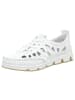 rieker Sportlicher Slipper in weiss