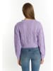 myMo Damen Strickcardigan in Violett