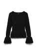 Vero Moda Strickpullover in Black
