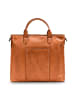 Farmhood Memphis Handtasche Leder 37 cm Laptopfach in cognac