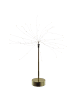 MARELIDA LED Stern Feuerwerk Dekoleuchte stehend H: 50cm in gold