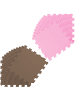 LittleTom Baby Spielmatte Eva 18-tlg. im zwei Farben Mix