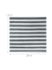 relaxdays Zaunblende in Grau/ Weiß - (B)20 x (H)1,5 m