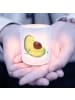 Mr. & Mrs. Panda Lichtglas Avocado Schwangerschaft ohne Spruch in Transparent