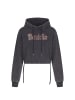 myMo ROCKS Women Hoodie in Grey Stone Wash