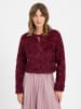 Rich & Royal Blouson in aubergine