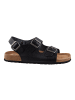 BIOSOFT Sandalen Lars in Schwarz