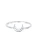 Elli Ring 925 Sterling Silber Halbmond, Astro in Silber