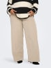 ONLY Carmakoma Hose mit weitem Beinschnitt in Oatmeal