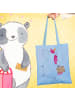 Mr. & Mrs. Panda Schultertasche Einhorn Koffer ohne Spruch in Sky Blue