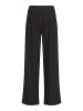 Vila Wide Leg Hose in Black Beauty